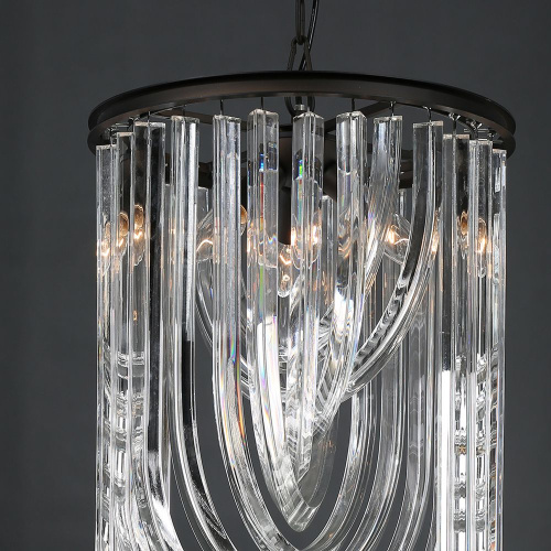 Люстра Murano 3 black