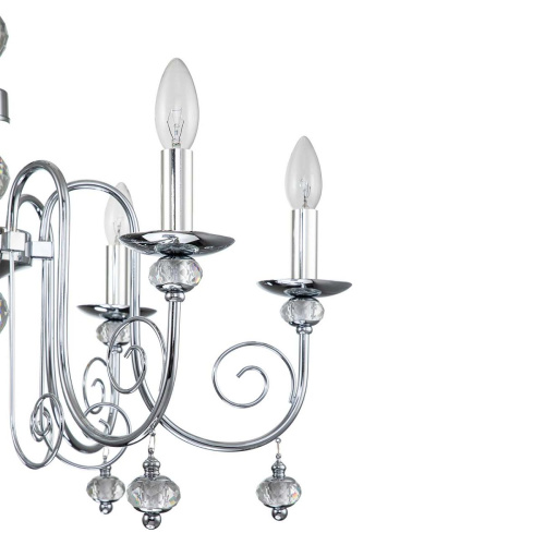 Подвесная люстра Escada Shine 678/6PL Chrome Подвесная люстра Escada Shine 678/6PL Chrome