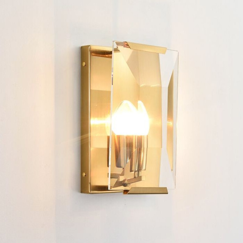 Настенный светильник Harlow Crystal 1A gold