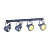 Спот Arte Lamp A9178PL-4GY