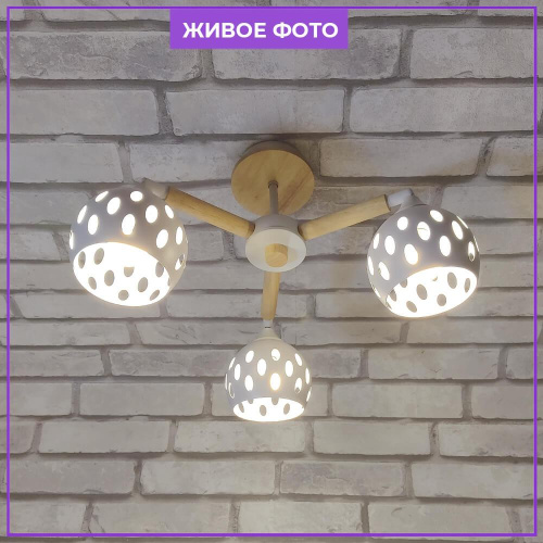 Люстра Seven Fires SF3325/3C-WT-WD