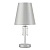 Настольная лампа Crystal Lux Renata LG1 Silver