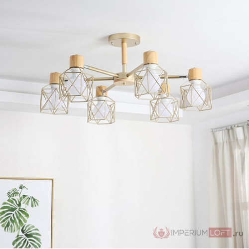 Потолочная Люстра Corf B3 Champagne 3 Lamps By Imperiumloft