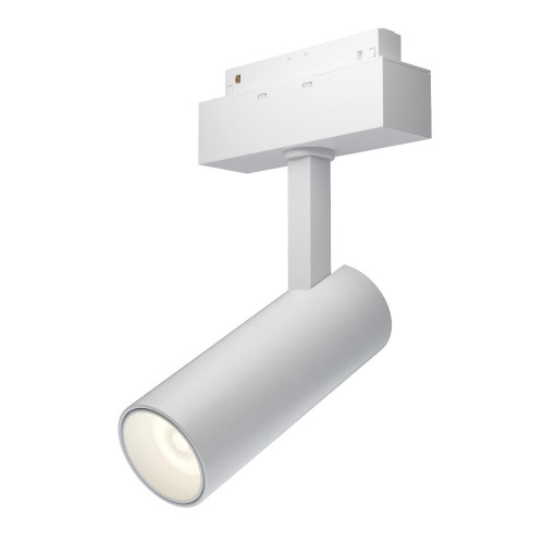 Трековый светодиодный светильник для магнитного шинопровода Maytoni Technical Focus Led TR019-2-10W3K-W Трековый светодиодный светильник для магнитного шинопровода Maytoni Technical Focus Led TR019-2-10W3K-W
