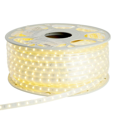 Светодиодная влагозащищенная лента Saffit 6W/m 60LED/m 2835SMD теплый белый 50М SST20 55243 Светодиодная влагозащищенная лента Saffit 6W/m 60LED/m 2835SMD теплый белый 50М SST20 55243