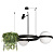 Подвесной светодиодный светильник Loft IT Jardin 10121/2