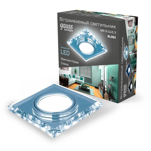 Встраиваемый светильник Gauss Backlight BL062