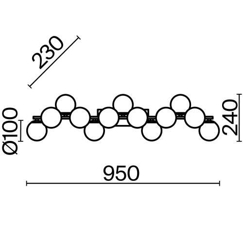 Бра Maytoni Dallas MOD547WL-13G
