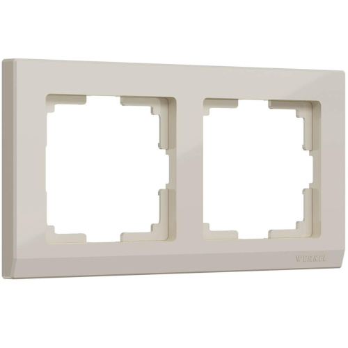 Рамка Werkel Stark на 2 поста слоновая кость WL04-Frame-02-ivory 4690389046513