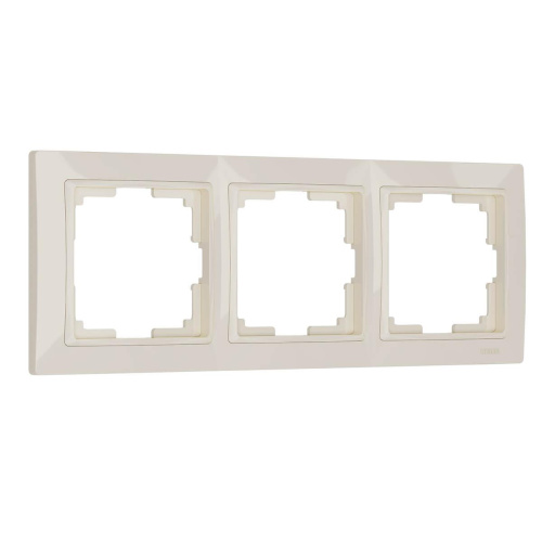 Рамка Werkel Snabb Basic на 3 поста слоновая кость WL03-Frame-03 4690389098741