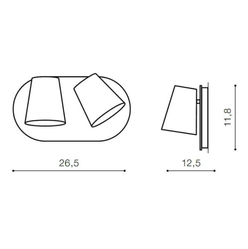 Спот Azzardo Ramona 2 Switch AZ2564