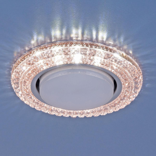 Встраиваемый светильник Elektrostandard 3030 GX53 PK розовый a035178