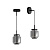 Подвесной светодиодный светильник Odeon Light Exclusive Hightech Jam 5408/5L