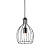 Подвесной светильник Ideal Lux Ampolla-2 SP1 Nero 148151