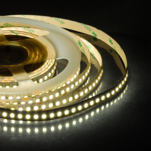 Светодиодная лента Apeyron 18W/m 168LED/m 2835SMD теплый белый 5M 00-301 Светодиодная лента Apeyron 18W/m 168LED/m 2835SMD теплый белый 5M 00-301
