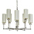 Подвесная люстра Newport 7264+4/C nickel М0061826