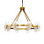 Люстра KR1209P-16 brass