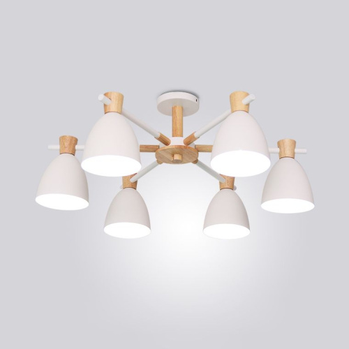 Потолочная Люстра Folke 6 White By Imperiumloft