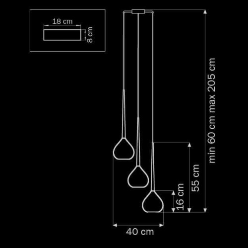 Подвесная люстра Lightstar Forma 808230 Подвесная люстра Lightstar Forma 808230