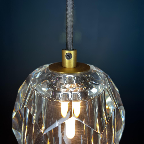 Подвесной Светильник Rh Boule De Cristal Single Rod Pendant Brass By Imperiumloft