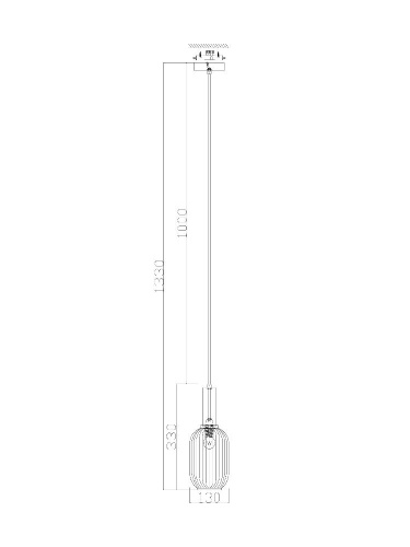 Подвесной светильник Freya Zelma FR8013PL-01AM