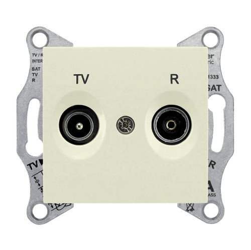 Розетка TV/R оконечная Schneider Electric Sedna 1dB SDN3301647