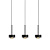 Подвесной светильник MD2826-3L black
