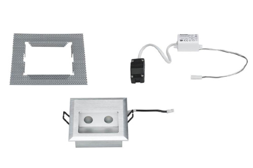 Встраиваемый светодиодный cветильник Paulmann Wall Led Quadro 93753