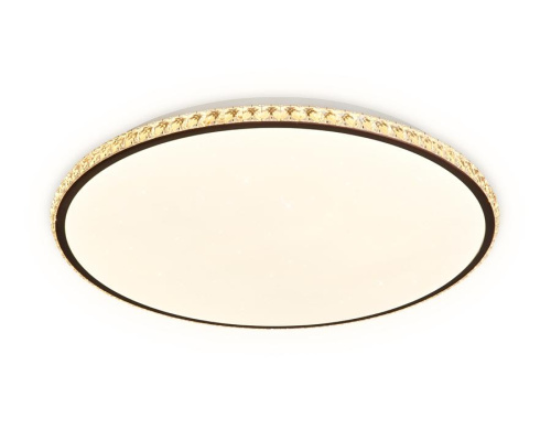 Потолочный светодиодный светильник Ambrella light Orbital Crystal FF71 Потолочный светодиодный светильник Ambrella light Orbital Crystal FF71