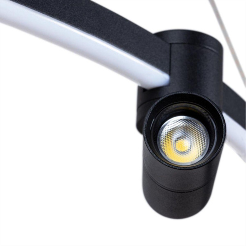 Подвесная светодиодная люстра Arte Lamp Ring A2186SP-1BK Подвесная светодиодная люстра Arte Lamp Ring A2186SP-1BK