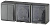 Блок розетки-выключатель двухклавишный ЭРА Эксперт IP54 16A 250V 11-7404-03 Б0027676