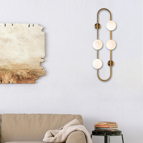 Настенное Бра Hoop Wall H77 Gold By Imperiumloft