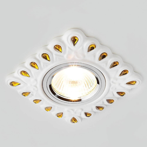 Встраиваемый светильник Ambrella light Desing D5550 W/YL