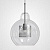 Подвесной Светильник Catch F Pear Silver D30 By Imperiumloft