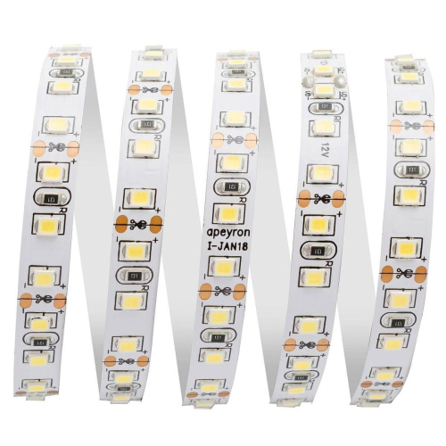 Светодиодная лента Apeyron 9,6W/m 120Led/m 3528SMD дневной белый 5M 00-143 Светодиодная лента Apeyron 9,6W/m 120Led/m 3528SMD дневной белый 5M 00-143