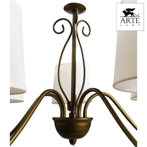 Подвесная люстра Arte Lamp Carolina A9239LM-5BR Подвесная люстра Arte Lamp Carolina A9239LM-5BR