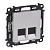 Информационная розетка двойная RJ45 Legrand Valena Life 6 кат UTP алюминий 753643
