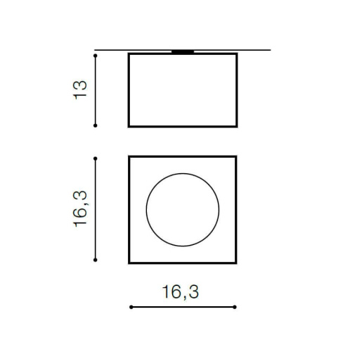 Накладной светильник Azzardo Paulo 1 12V AZ1259