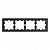 Рамка 4-постовая Schneider Electric Merten D-Life MTN4040-6547