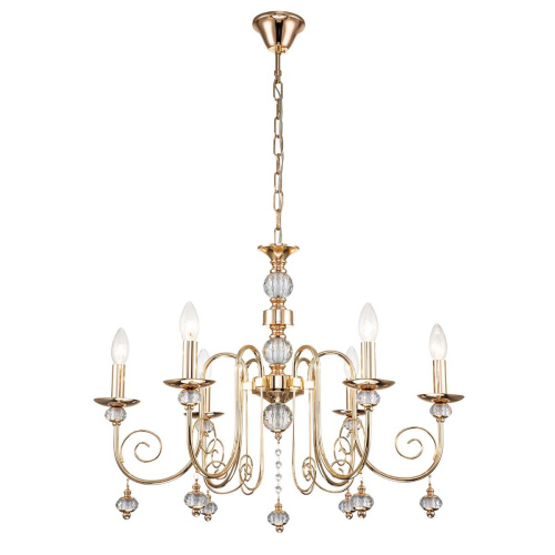 Подвесная люстра Escada Shine 678/6PL Gold Подвесная люстра Escada Shine 678/6PL Gold