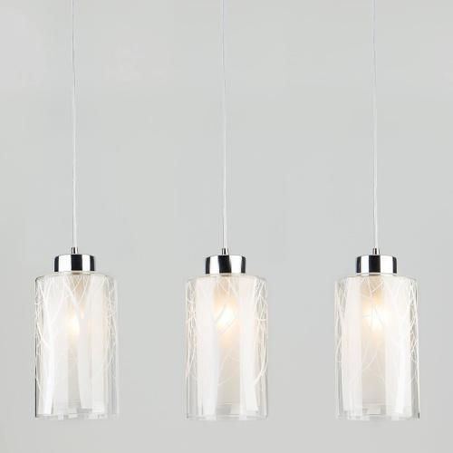 Подвесной светильник Eurosvet 50001/3 хром Подвесной светильник Eurosvet 50001/3 хром