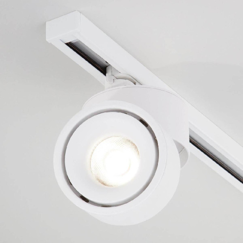 Трековый светодиодный светильник Elektrostandard Klips белый 15W 4200K LTB21 a040437 Трековый светодиодный светильник Elektrostandard Klips белый 15W 4200K LTB21 a040437