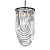 Люстра Murano 3 black