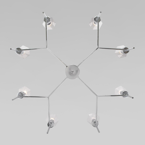 Потолочная люстра Eurosvet Prism 60143/8 хром