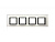 Рамка 4-постовая Schneider Electric Unica Class MGU68.008.7C2