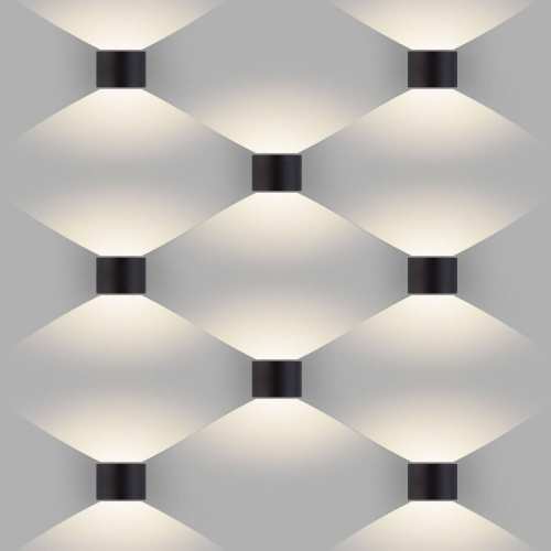 Уличный настенный светодиодный светильник Elektrostandard 1518 Techno LED Blade черный a038828