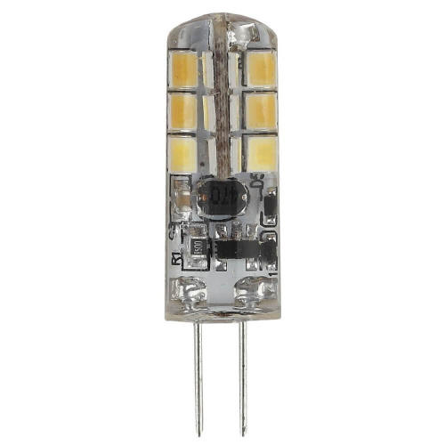 Лампа светодиодная ЭРА G4 1,5W 2700K прозрачная LED JC-1,5W-12V-827-G4 Б0033188 Лампа светодиодная ЭРА G4 1,5W 2700K прозрачная LED JC-1,5W-12V-827-G4 Б0033188