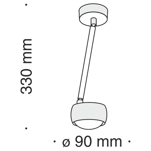 Потолочный светодиодный светильник Maytoni Lens MOD072CL-L8W3K Потолочный светодиодный светильник Maytoni Lens MOD072CL-L8W3K