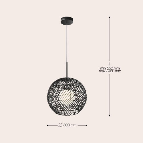 Подвесной светильник Maytoni MOD204PL-01B1