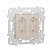 Розетка двойная Schneider Electric Unica New б/з со шторками NU503144